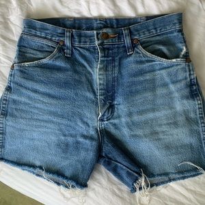 Wrangler vintage jean shorts